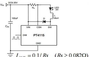 Two simple but reliable current stabilizer circuits for LEDs in cars